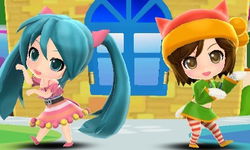 Game image #1 of Hatsune Miku and Future Stars: Project Mirai