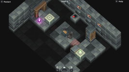 Game image #1 of Sokocat - Dungeon