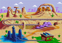 Game image #1 of Desert Demolition Starring Road Runner and Wile E. Coyote Game image #1 of Desert Demolition Starring Road Runner and Wile E. Coyote