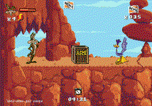 Game image #2 of Desert Demolition Starring Road Runner and Wile E. Coyote Game image #2 of Desert Demolition Starring Road Runner and Wile E. Coyote