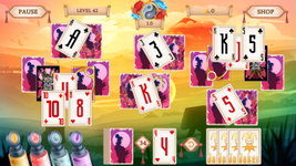 Game image #1 of Samurai Solitaire. Threads of Fate