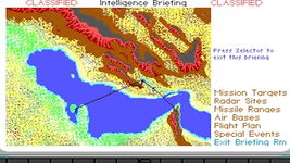 Game image #2 of F-19 Stealth Fighter Game image #2 of F-19 Stealth Fighter