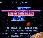 Game image #1 of Gradius III