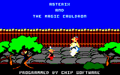 Game image #2 of Asterix and the Magic Cauldron