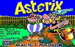Game image #3 of Asterix and the Magic Cauldron