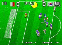 Game image #1 of Tecmo World Soccer '96 Game image #1 of Tecmo World Soccer '96