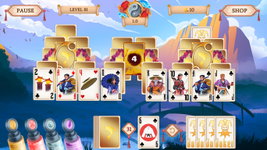 Game image #2 of Samurai Solitaire. Threads of Fate