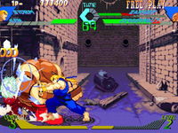 Game image #1 of X-men vs. Street Fighter Game image #1 of X-men vs. Street Fighter