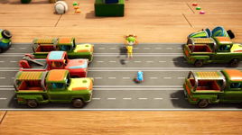 Game image #1 of Frogger In Toy Town Game image #1 of Frogger In Toy Town