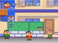 Game image #1 of Crayon Shin-Chan: Arashi o Yobu Enji