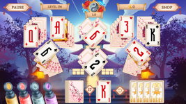 Game image #3 of Samurai Solitaire. Threads of Fate