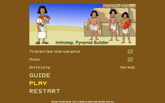 Game image #1 of Imhotep, Pyramid Builder