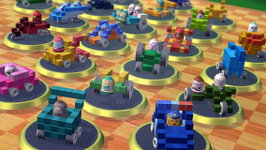 Game image #1 of Blocky Racing