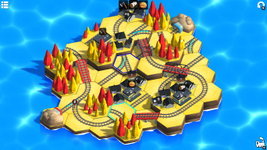 Game image #2 of Railway Islands - Puzzle