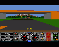 Game image #1 of Hard Drivin' II: Drive Harder