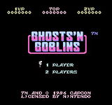 Game image #1 of Ghosts'n Goblins Game image #1 of Ghosts'n Goblins