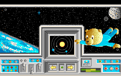 Game image #1 of Barney Bear Goes to Space Game image #1 of Barney Bear Goes to Space