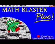 Game image #2 of Math Blaster Plus! Game image #2 of Math Blaster Plus!