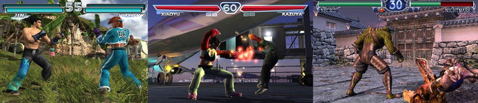 Game image #1 of Namco Classic Fighter Collection