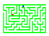 Game image #1 of Videocart-10: Maze, Cat and Mouse