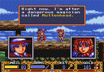 Game image #1 of Popful Mail: Magical Fantasy Adventure