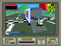 Game image #1 of Stunt Race FX