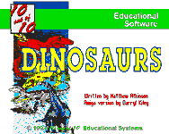 Game image #1 of 10 out of 10: Dinosaurs Game image #1 of 10 out of 10: Dinosaurs