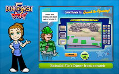 Game image #2 of Diner Dash 5: BOOM! Game image #2 of Diner Dash 5: BOOM!