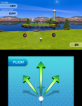 Game image #1 of Flick Golf 3D