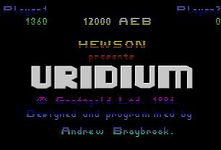 Game image #1 of Uridium Game image #1 of Uridium