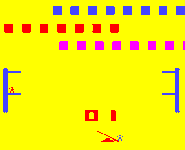Game image #1 of Circus Atari Game image #1 of Circus Atari