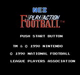 Game image #1 of NES Play Action Football Game image #1 of NES Play Action Football
