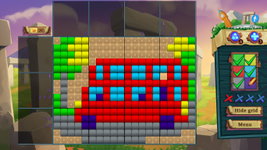 Game image #1 of Adventure Mosaics. Moto-Trip