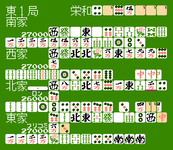 Game image #1 of 4 Nin Uchi Mahjong
