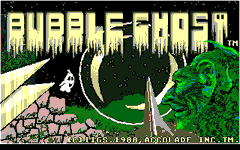 Game image #3 of Bubble Ghost Game image #3 of Bubble Ghost