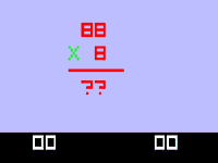 Game image #1 of Videocart-7: Math Quiz II Game image #1 of Videocart-7: Math Quiz II