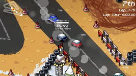 Game image #2 of Super Pixel Racers