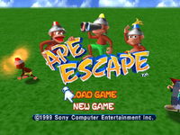 Game image #1 of Ape Escape Game image #1 of Ape Escape