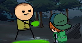 Game image #2 of The Cyanide & Happiness Adventure Game