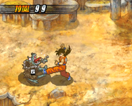 Game image #2 of Dragon Ball Z: Attack of the Saiyans
