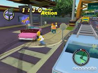 Game image #1 of The Simpsons: Hit & Run