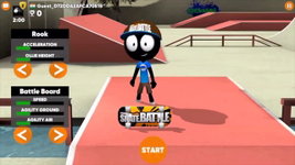 Game image #3 of Stickman Skate Battle