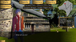 Game image #2 of Niara: Rebellion Of the King Visual Novel RPG