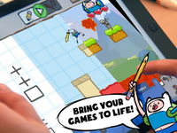 Game image #2 of Adventure Time Game Wizard - Draw Your Own Adventure Time Games