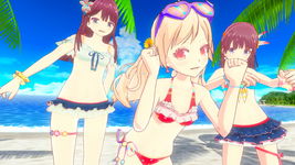 Game image #1 of Hop Step Sing! Kimamani☆Summer vacation (HQ Edition)