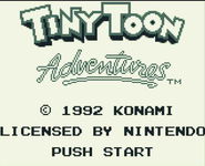 Game image #3 of Tiny Toons: Babs' Big Break Game image #3 of Tiny Toons: Babs' Big Break