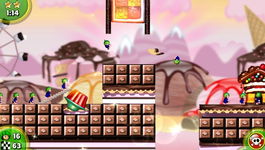 Game image #1 of Lemmings Touch Game image #1 of Lemmings Touch