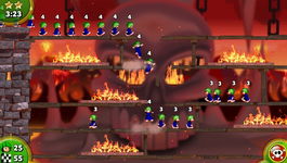 Game image #2 of Lemmings Touch Game image #2 of Lemmings Touch