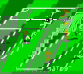 Game image #2 of Tengen World Cup Soccer Game image #2 of Tengen World Cup Soccer