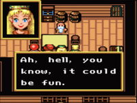 Game image #1 of Lunar: Sanposuru Gakuen Game image #1 of Lunar: Sanposuru Gakuen